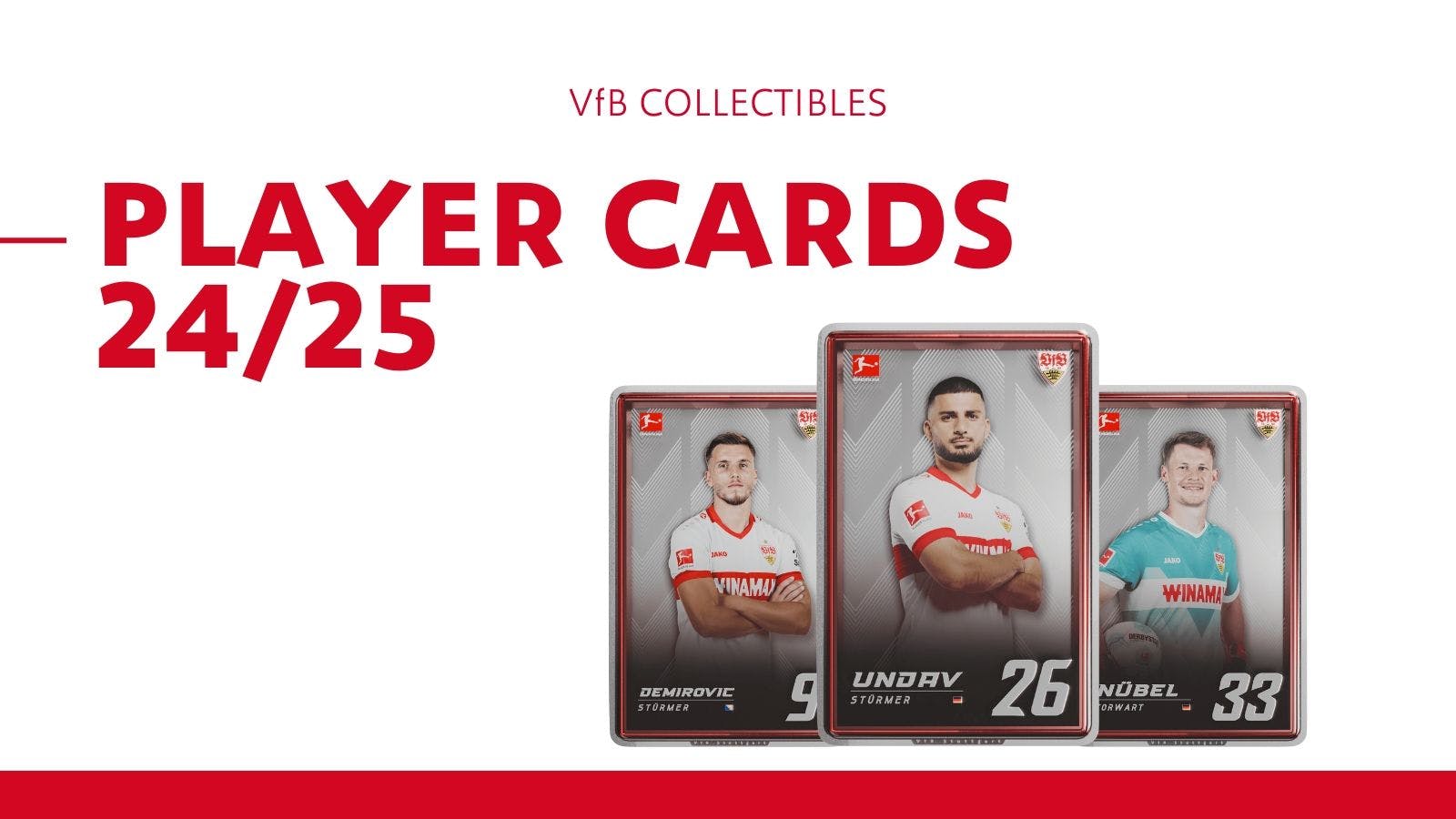 The player cards 24/25