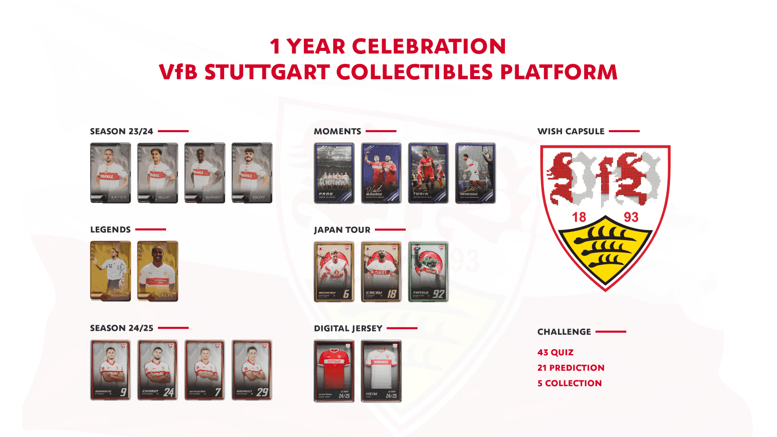 We celebrate one year of VfB Collectibles!