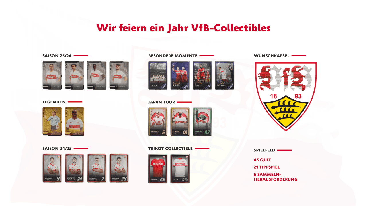 Wir feiern ein Jahr VfB-Collectibles!