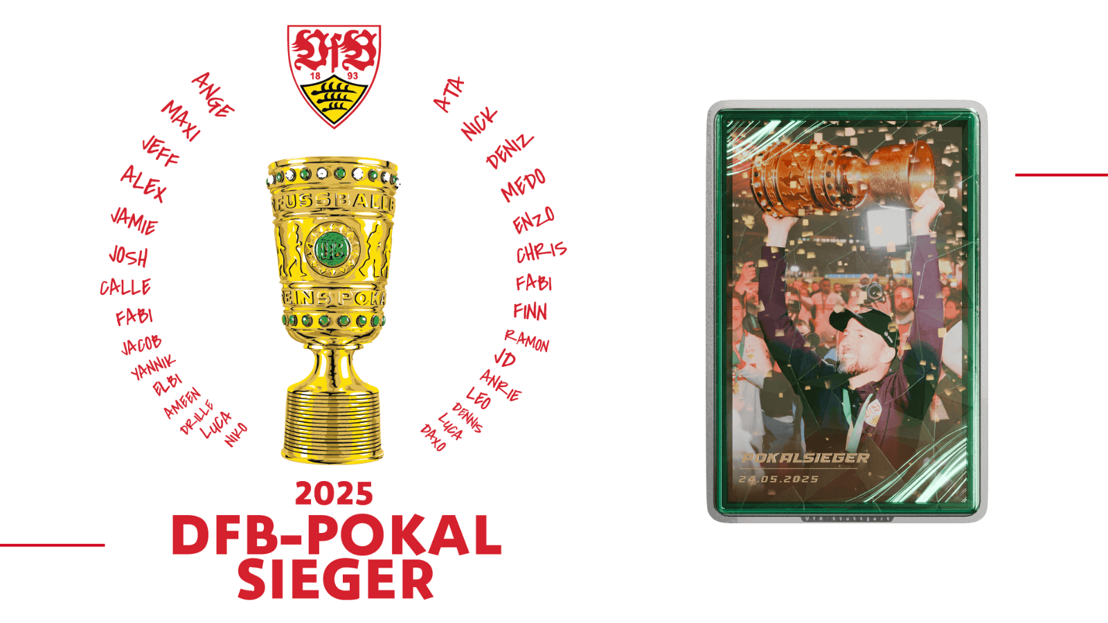 We have the cup winner collectible!